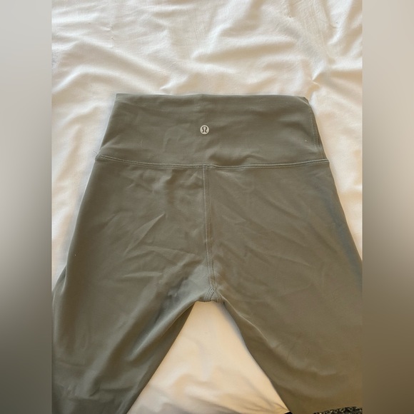 Olive green Lululemon Leggings - Picture 2 of 3